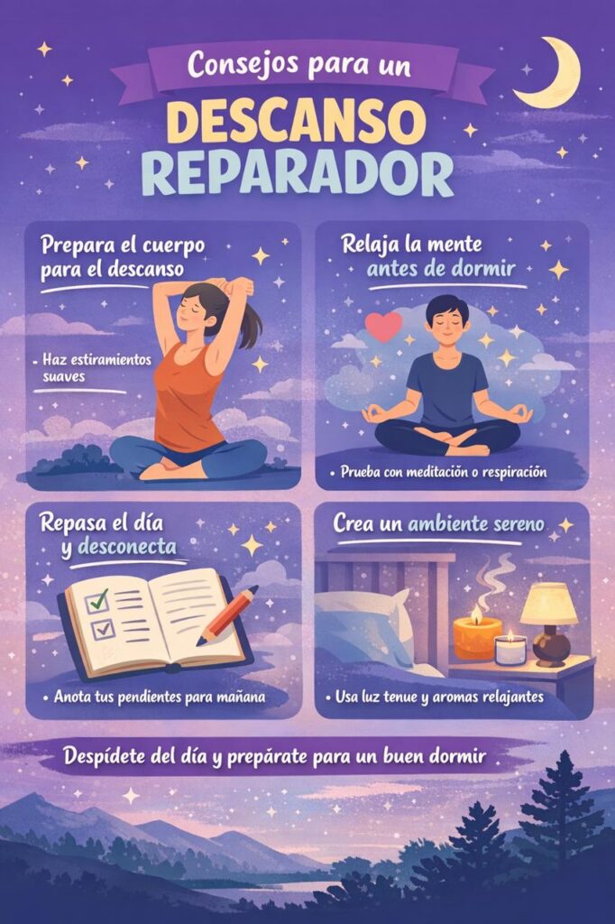 Rutinas nocturnas saludables para cerrar el día 1