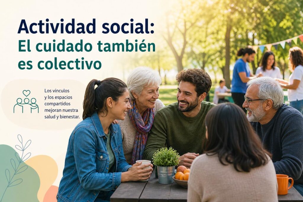 El cuidado también es colectivo: la importancia de la actividad social para la salud 1