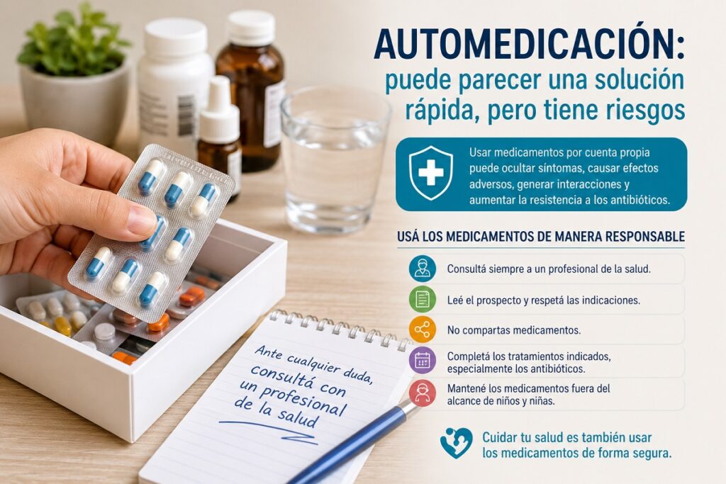 Automedicación: cuando medicarse por cuenta propia puede poner en riesgo la salud 1