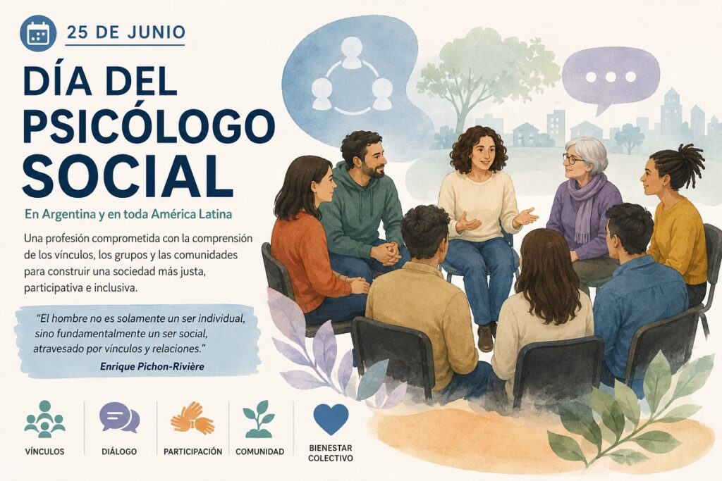 Día del Psicólogo Social en Argentina: una profesión que construye comunidad 1