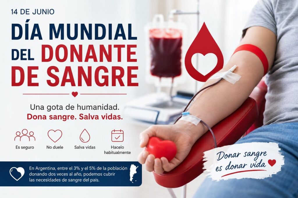 Día Mundial del Donante de Sangre: un gesto solidario que salva vidas 1