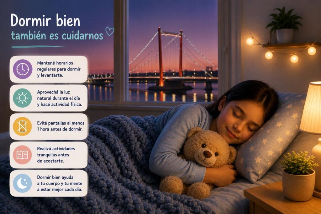 Rutinas de sueño durante el receso escolar 1