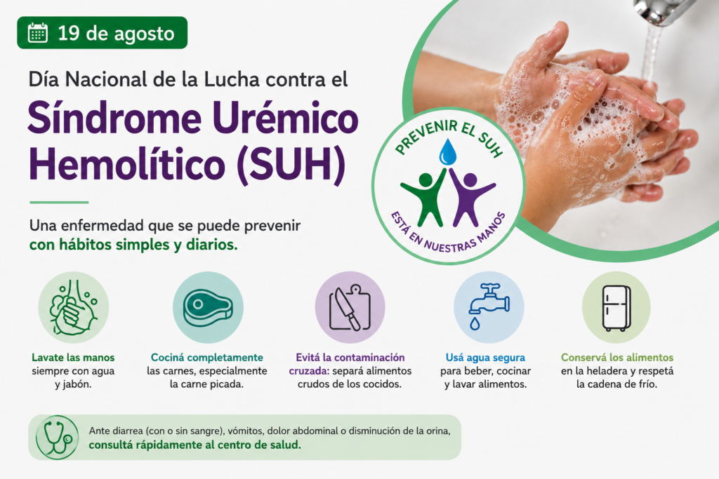 Día Nacional de la Lucha contra el Síndrome Urémico Hemolítico: prevenir también es cuidar 1