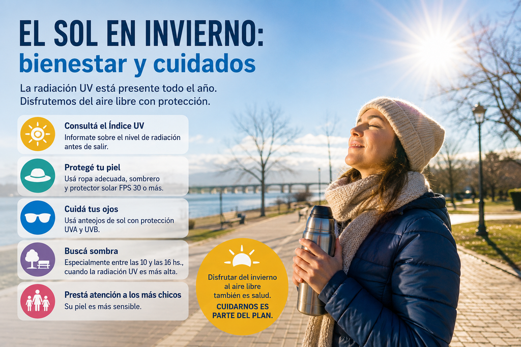 El sol en invierno: una fuente de bienestar que también requiere cuidados 1